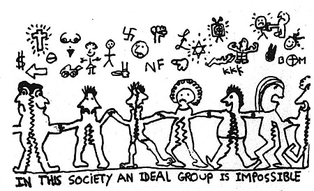an ideal group in society cartoon